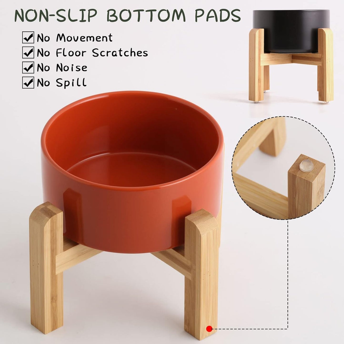 Modern Elevated Dog Bowl