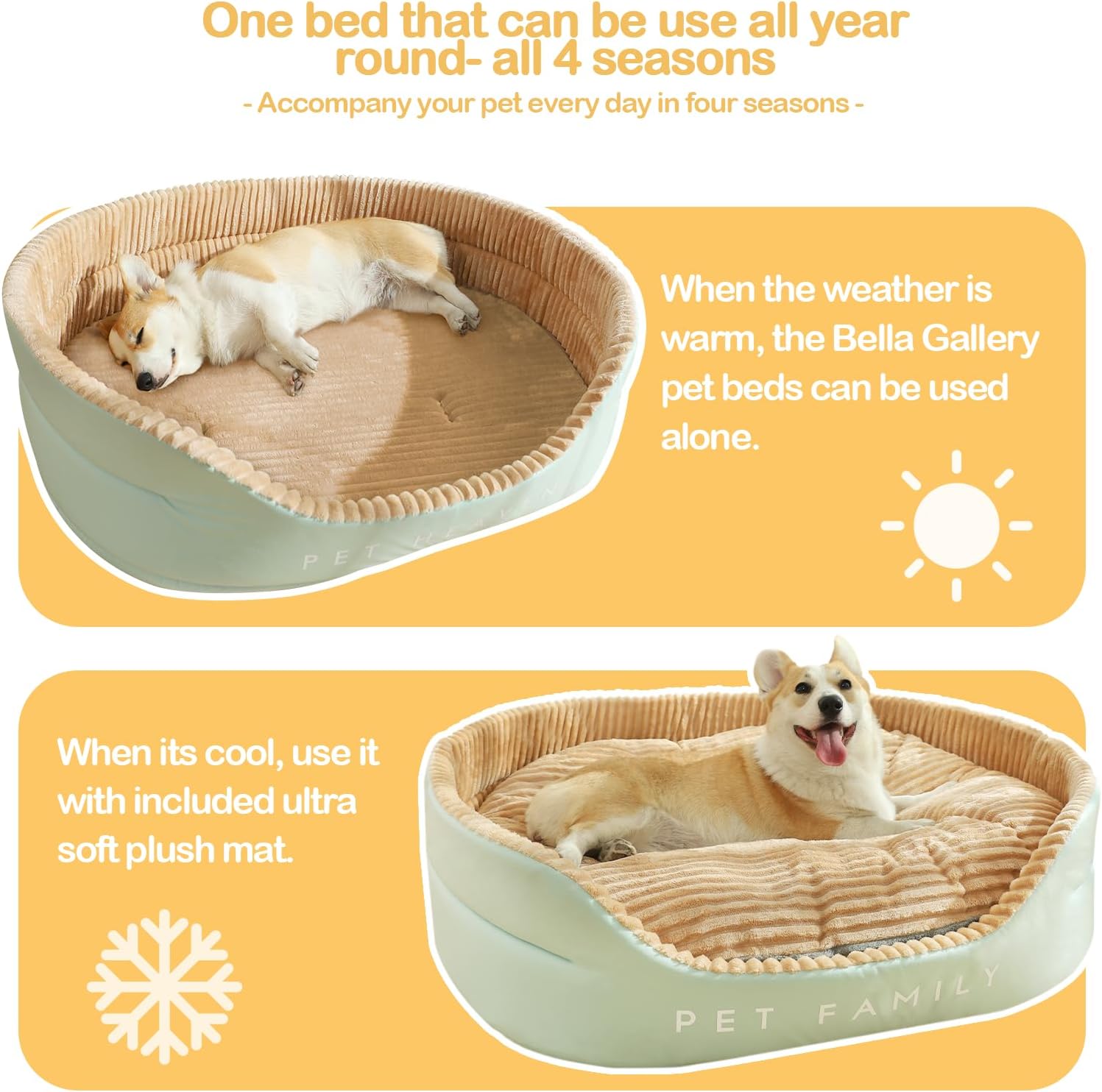 Modern Dog Bed - Large