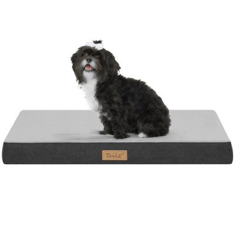 Modern Wooden Pet Bed with Mattress 