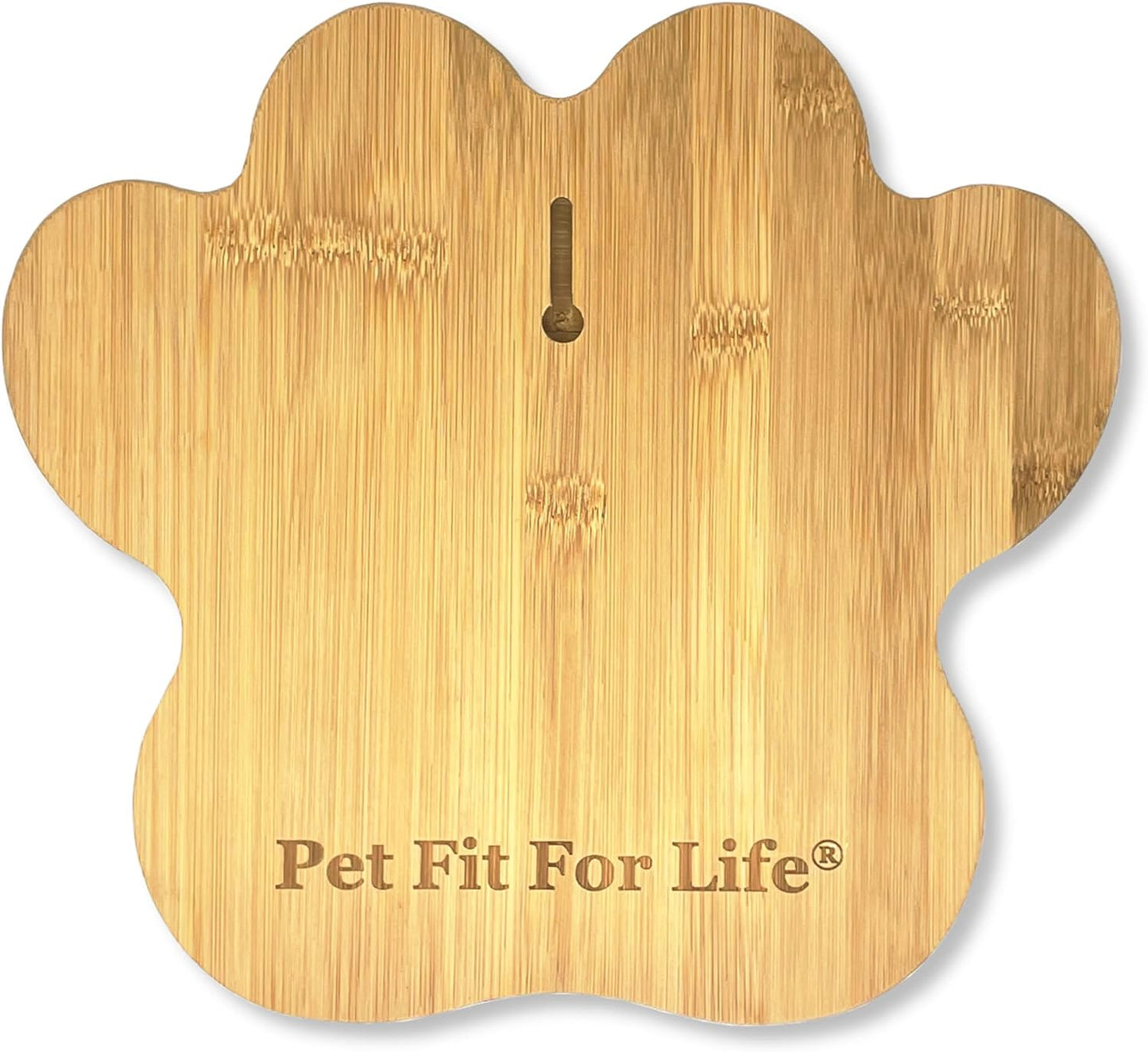 Paw Shaped Natural Bamboo Charcuterie Board 