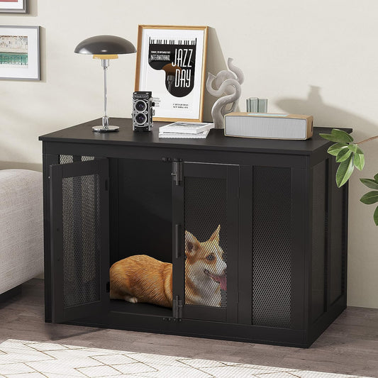 Wooden Dog Kennel Table, End Table