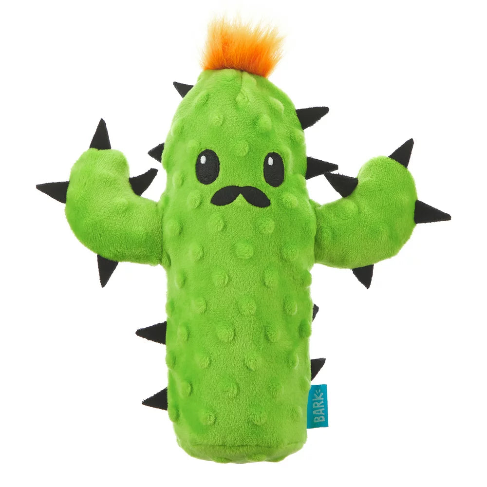 2 - In -1 Prickly Pete Dog Toy - Features Surprise Squeaker 