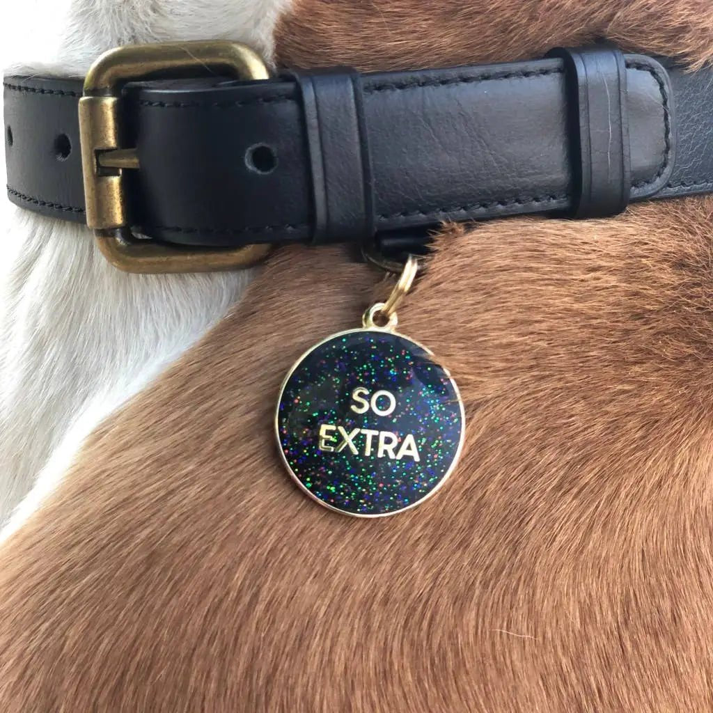 So Extra Dog ID Tag