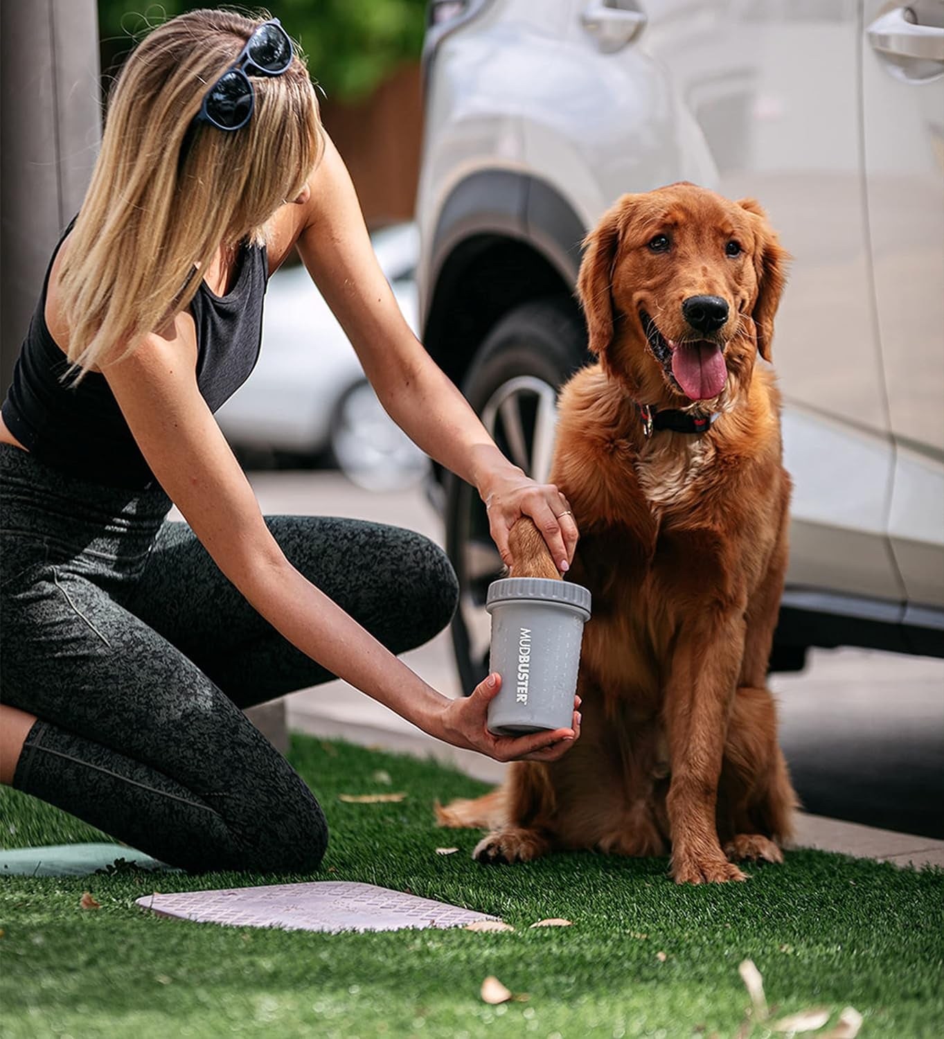 Mudbuster Portable Dog Paw Washer