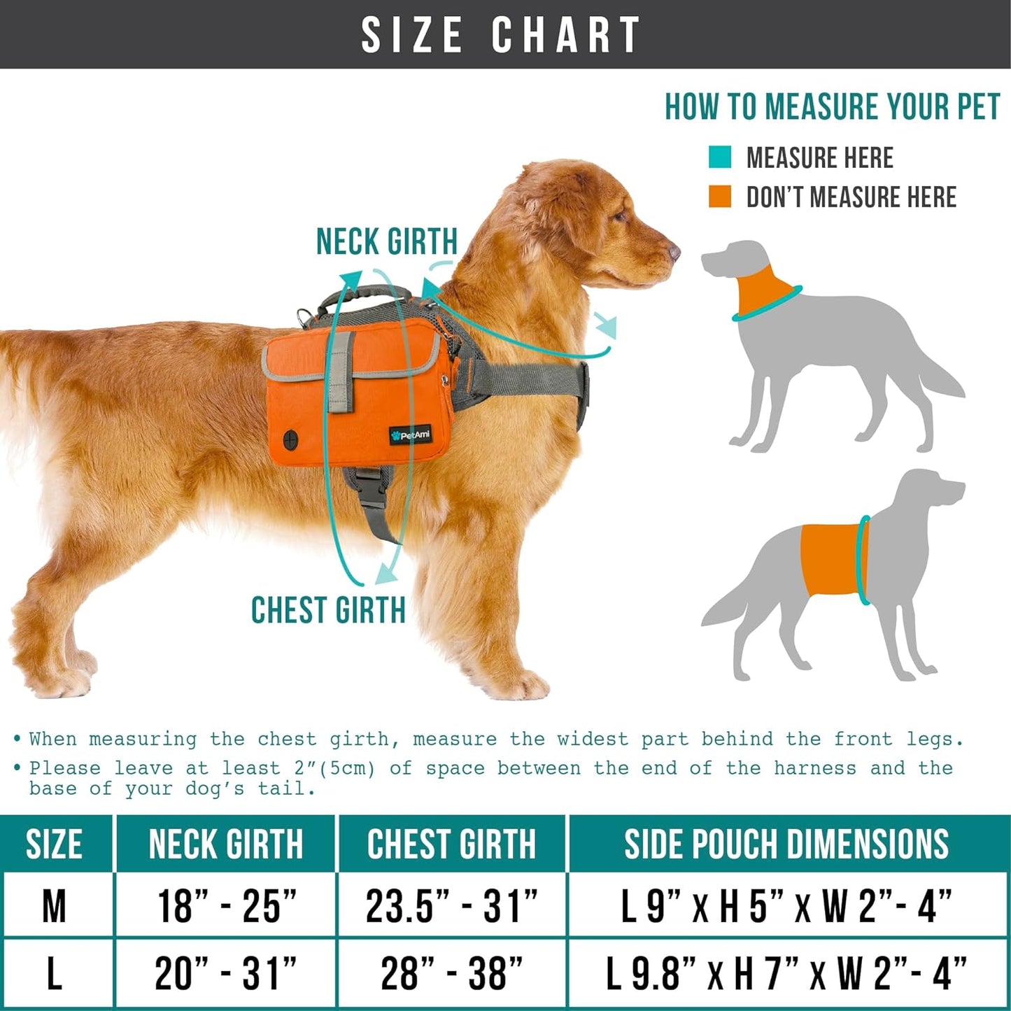 Dog Backpack Saddle Bag 