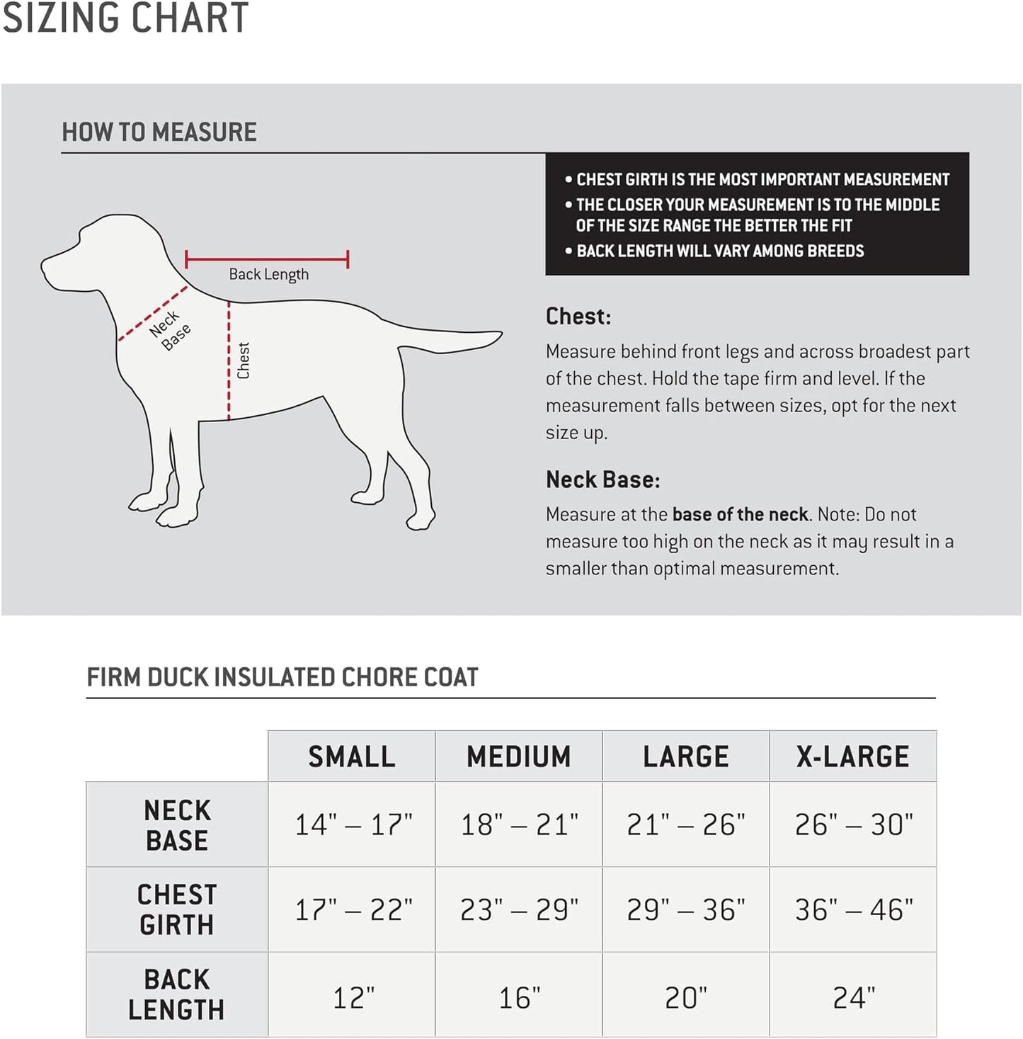 Firm Duck Insulated Dog Coat