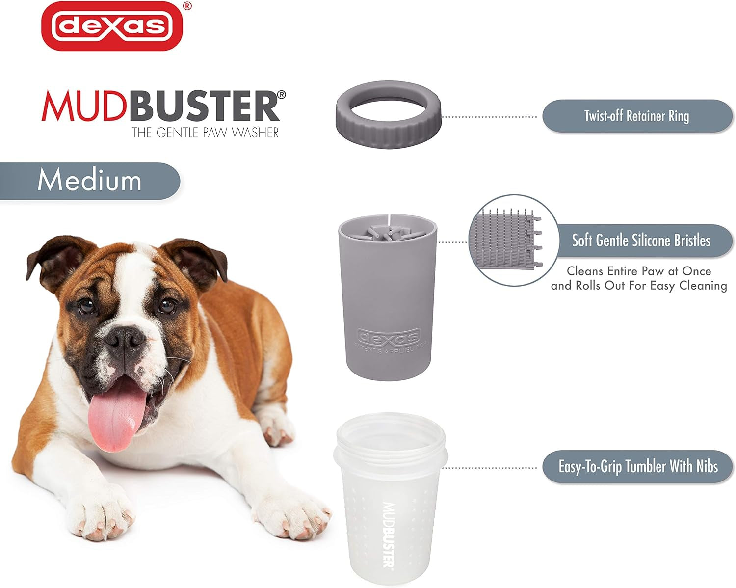 Mudbuster Portable Dog Paw Washer