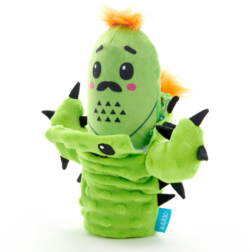 2 - In -1 Prickly Pete Dog Toy - Features Surprise Squeaker 