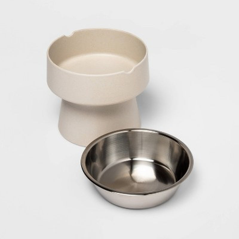 Elevated Dog Bowl - Gray - 3.5 Cups ™