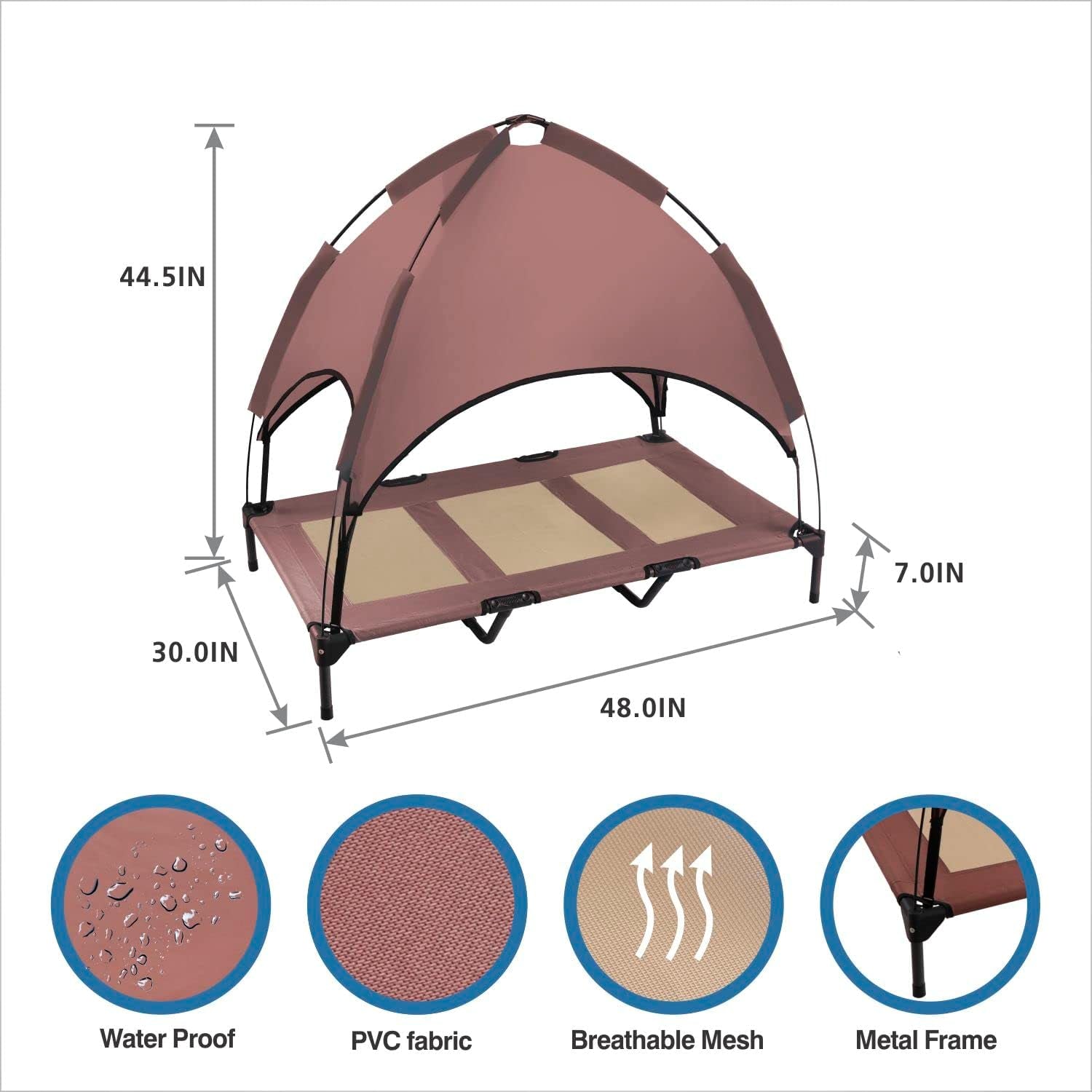 Modern Elevated Dog Tent