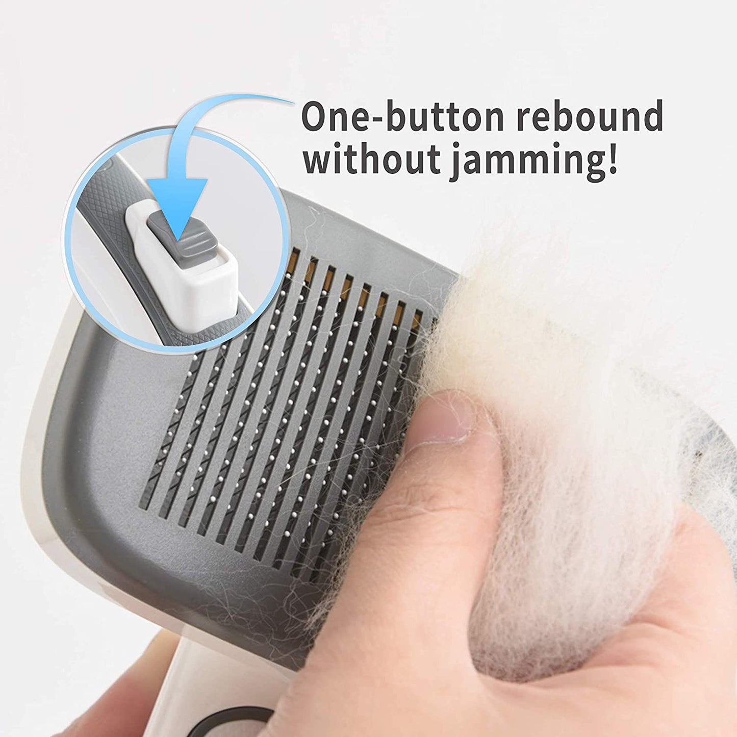 Modern Self Cleaning Slicker Brush for Dogs