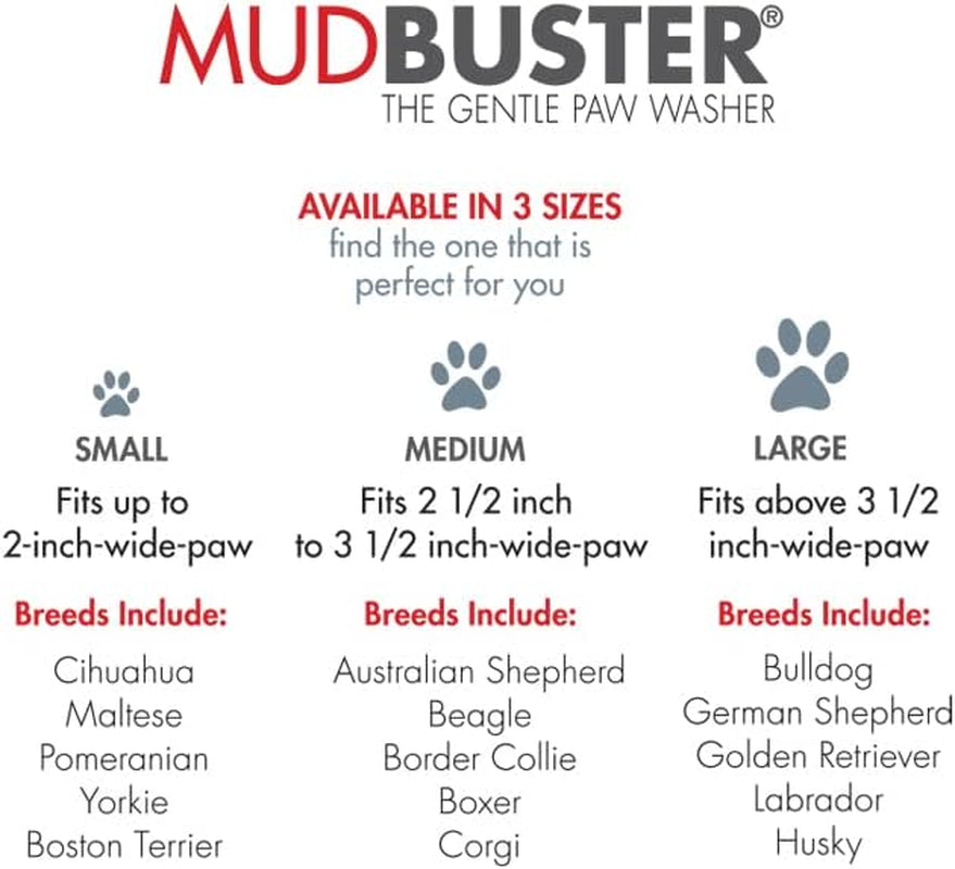 Mudbuster Portable Dog Paw Washer