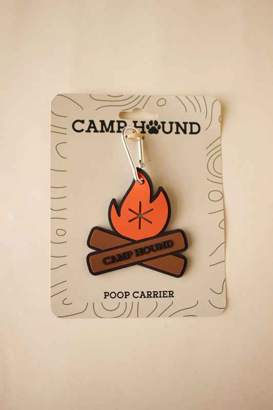 Campfire Poop Bag Carrier | Outdoor Hike Dog Waste Holder