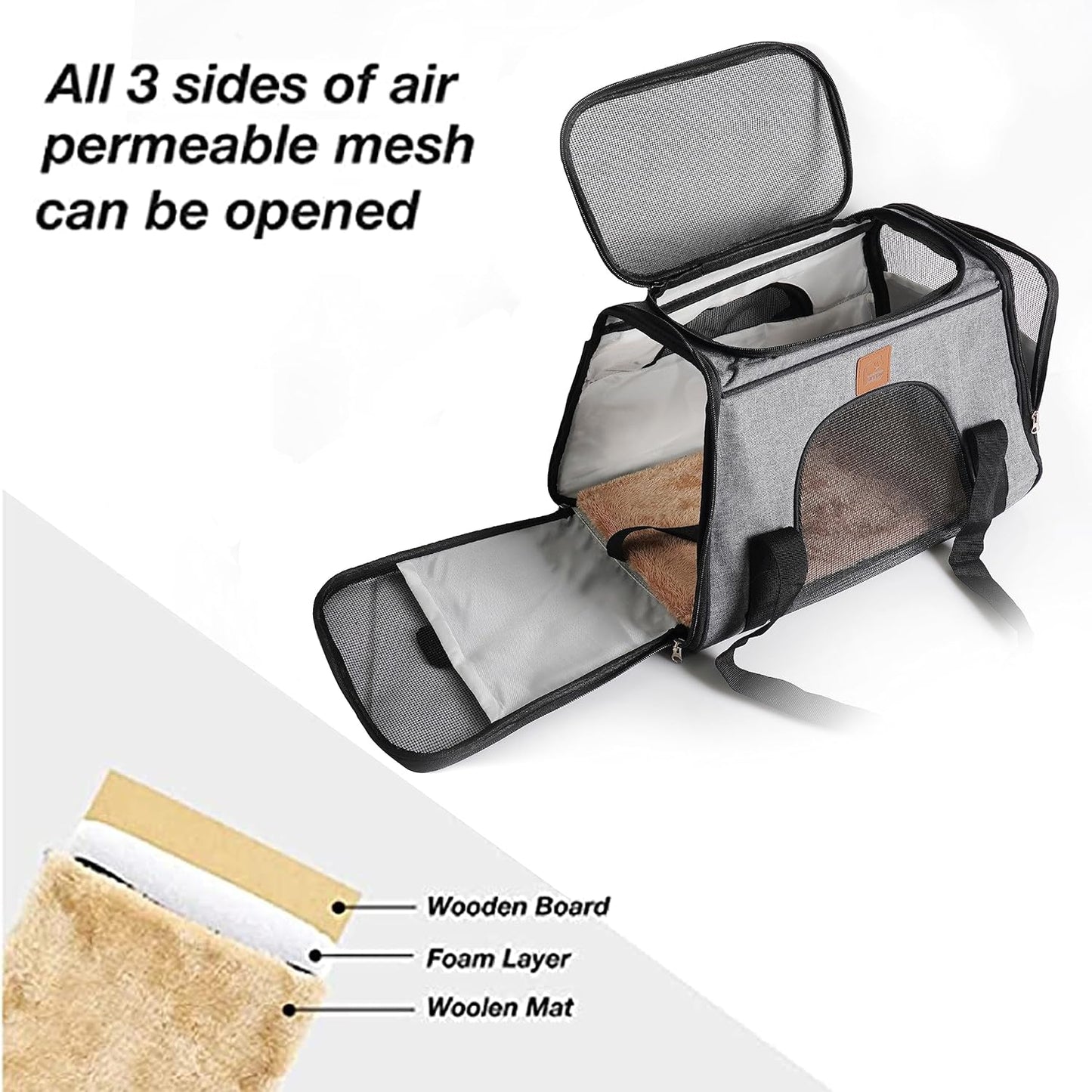 Modern Dog Carrier for Small Dogs Airline Approved 