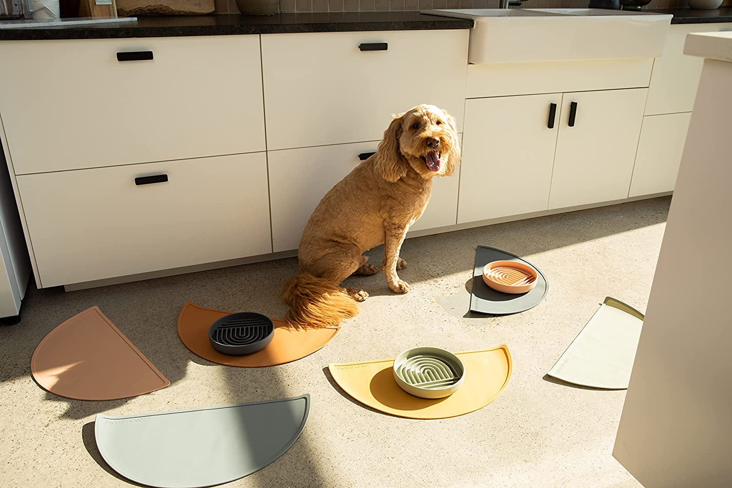 Boho Slow Feeder Dog Bowl