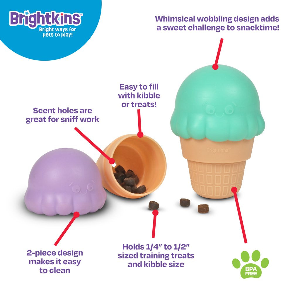 Ice Cream Dog Toy Treat Dispenser