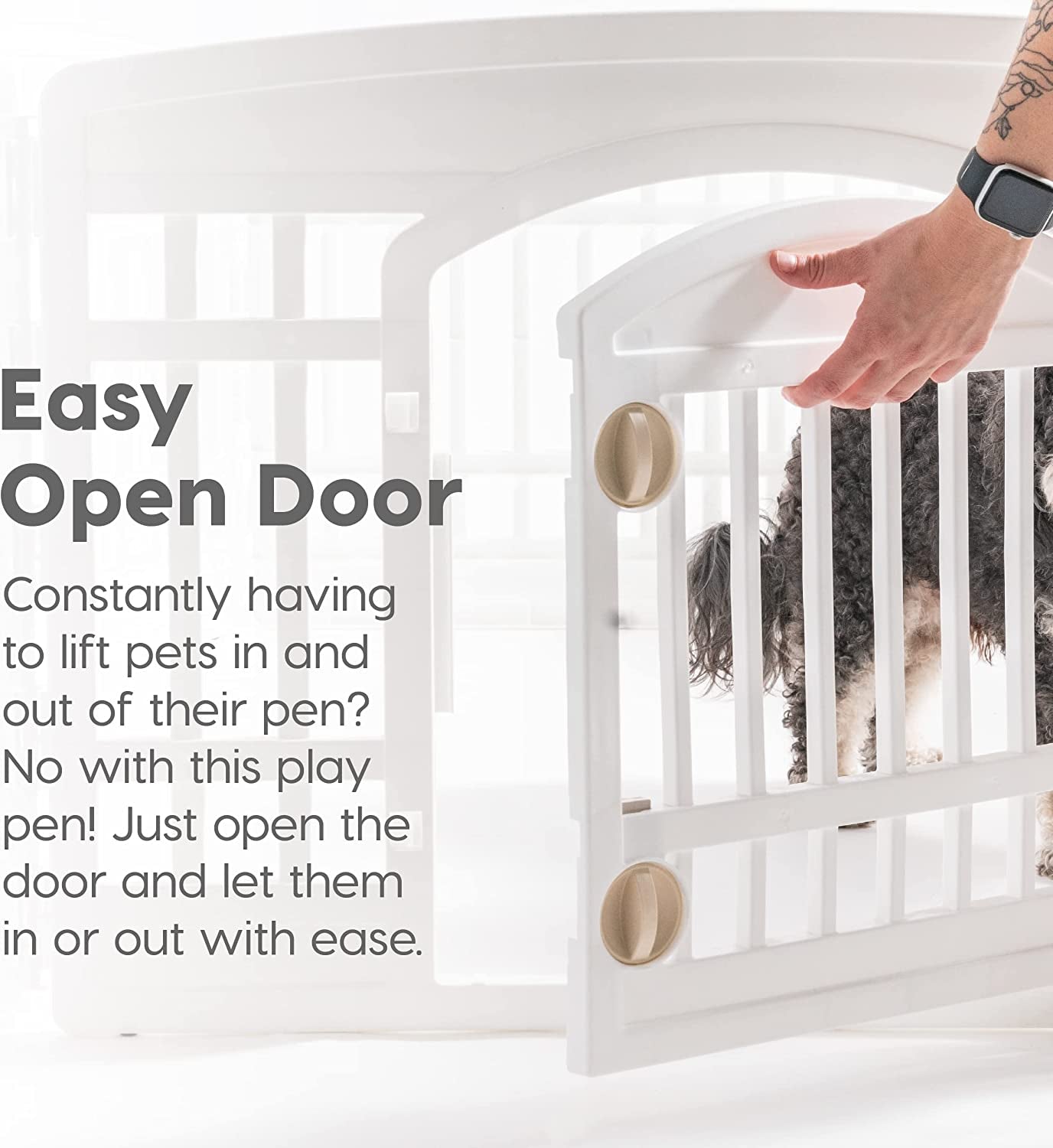 Playpen with Door