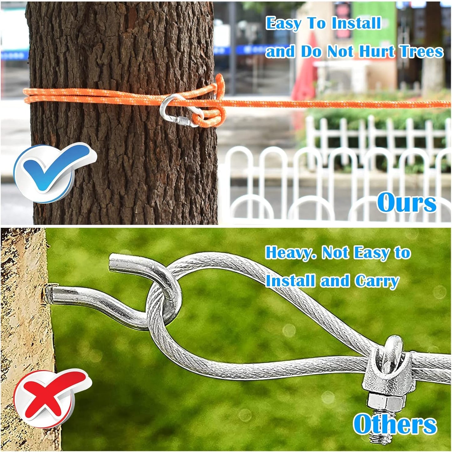 Dog Tie Out Cable for Camping